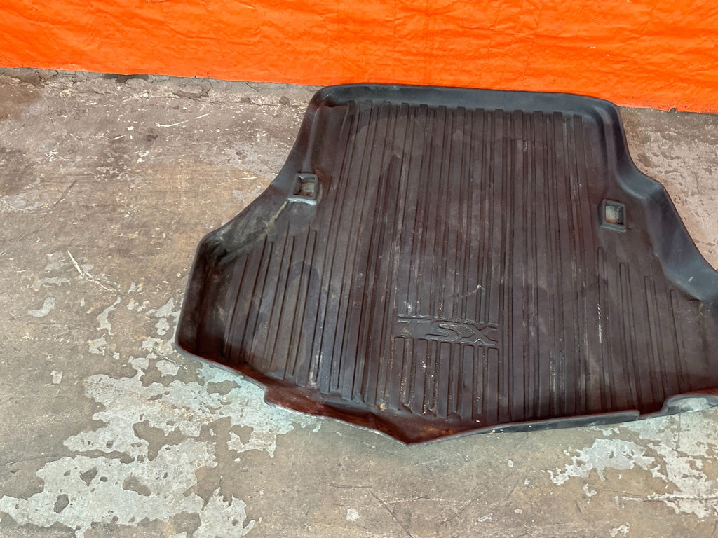 04 08 ACURA TSX   REAR TRUNK FLOOR MAT ALL WEATHER RUBBER LINING   OEM #1969
