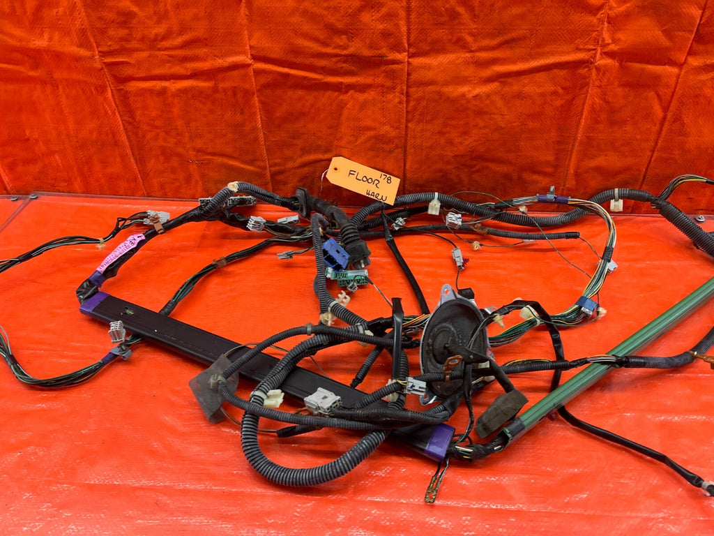 98 01 ACURA INTEGRA   2D ONLY   REAR INTERIOR FLOOR WIRING WIRE HARNESS OEM #1786