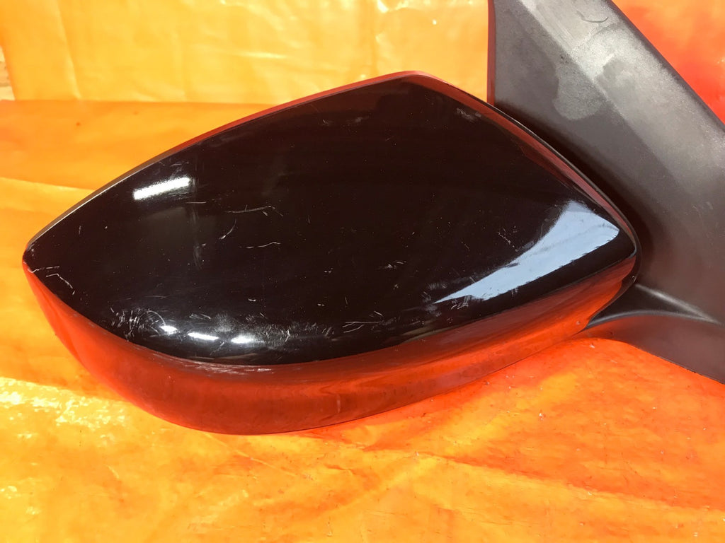 OEM 2014 14 NISSAN SENTRA PASSENGER RIGHT SIDE VIEW MIRROR   BLACK   963013SG0B2