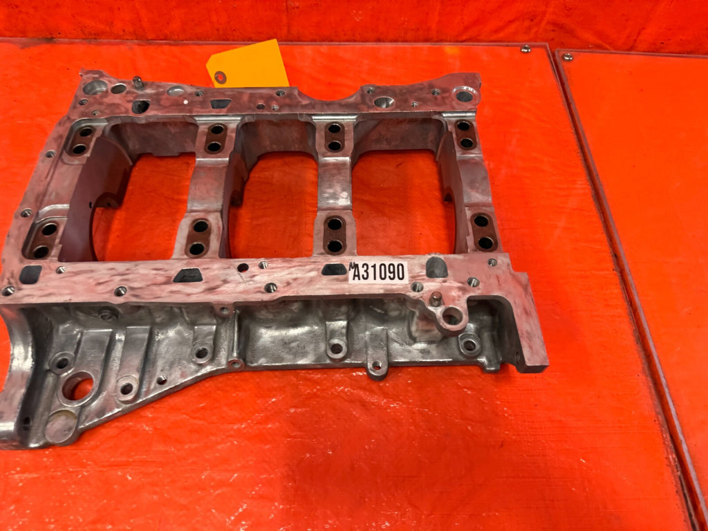 10 15 INFINITI G37   ALUMINUM   CRANK CRANKSHAFT GIRDLE OIL PAN   OEM #VQ7