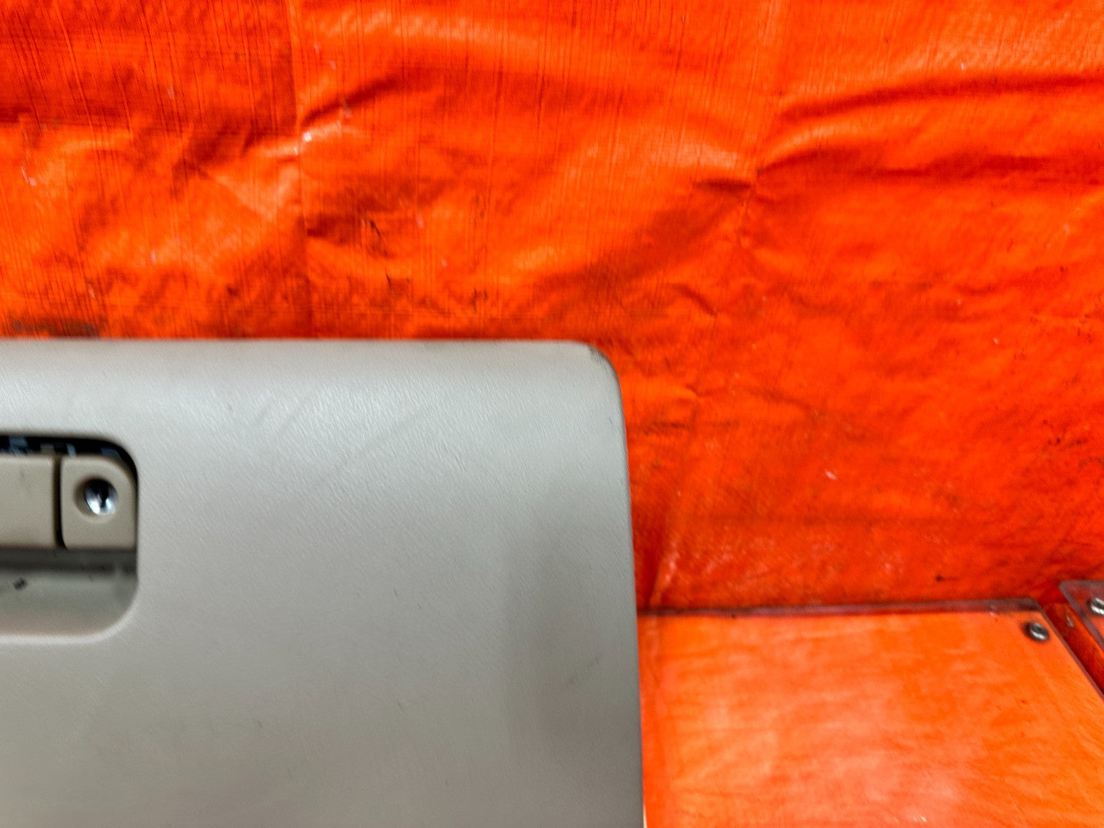 97 01 HONDA PRELUDE   GLOVE BOX DASH BOARD TRIM PANEL   TAN   OEM #3235
