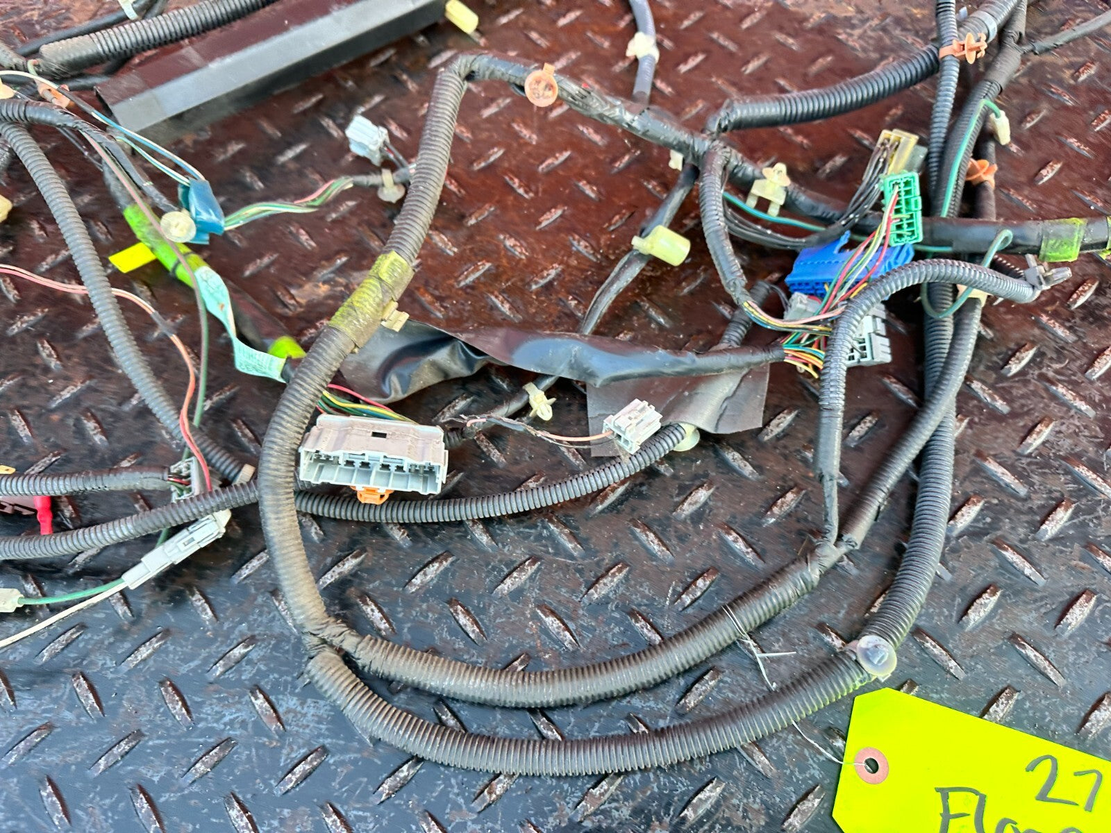 1994 94 HONDA DEL SOL   INTERIOR FLOOR WIRING HARNESS WIRE LOOM OEM FACTORY #2722