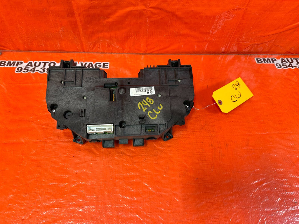 2008 INFINTI G37 COUPE S SPORT 6 SPEED MANUAL   INSTRUMENT GAUGE CLUSTER OEM 2487