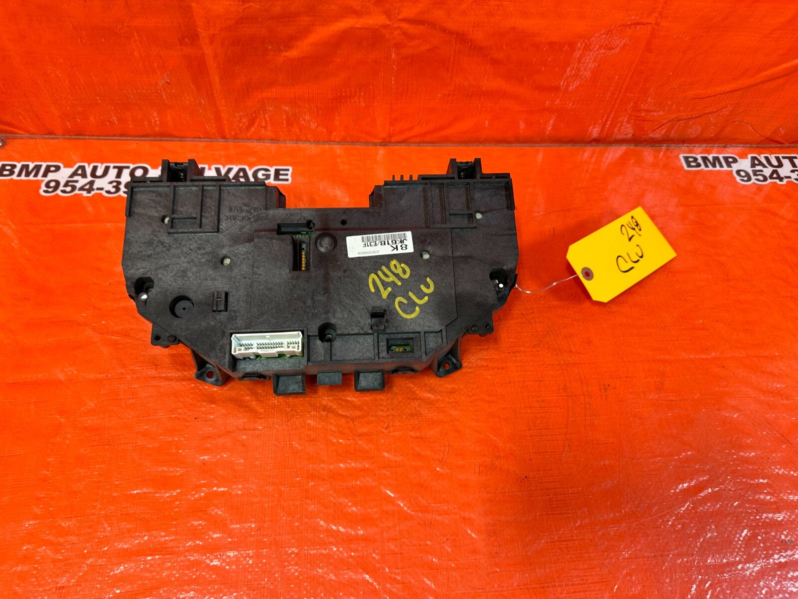 2008 INFINTI G37 COUPE S SPORT 6 SPEED MANUAL   INSTRUMENT GAUGE CLUSTER OEM 2487