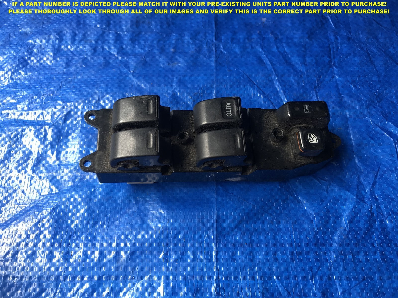 OEM 1997 1998 1999 2000 TOYOTA CAMRY DRIVER LEFT MASTER WINDOW SWITCH1