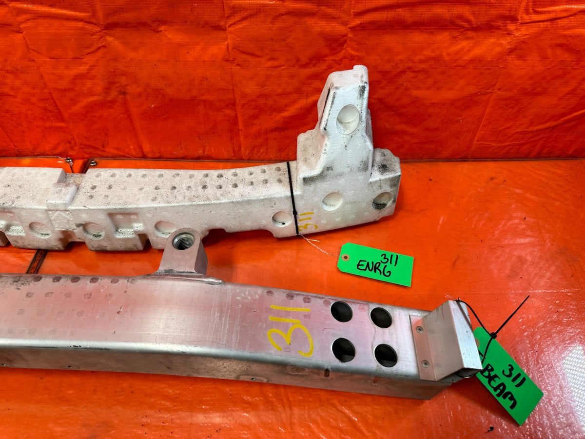 08-15 INFINITI G37 COUPE - FRONT CRASH BEAM REINFORCEMENT IMPACT RE BAR OEM  3114
