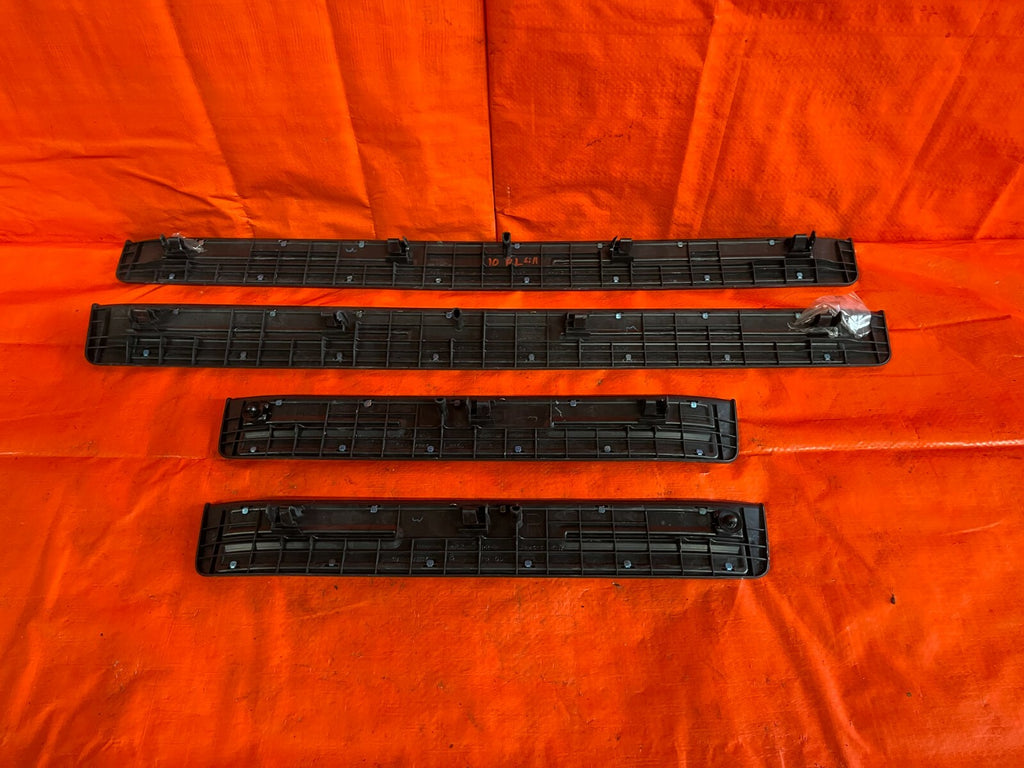 09 12 ACURA RL   INTERIOR DOOR SILL SET   FRONT REAR LEFT RIGHT SILLS    OEM OE5