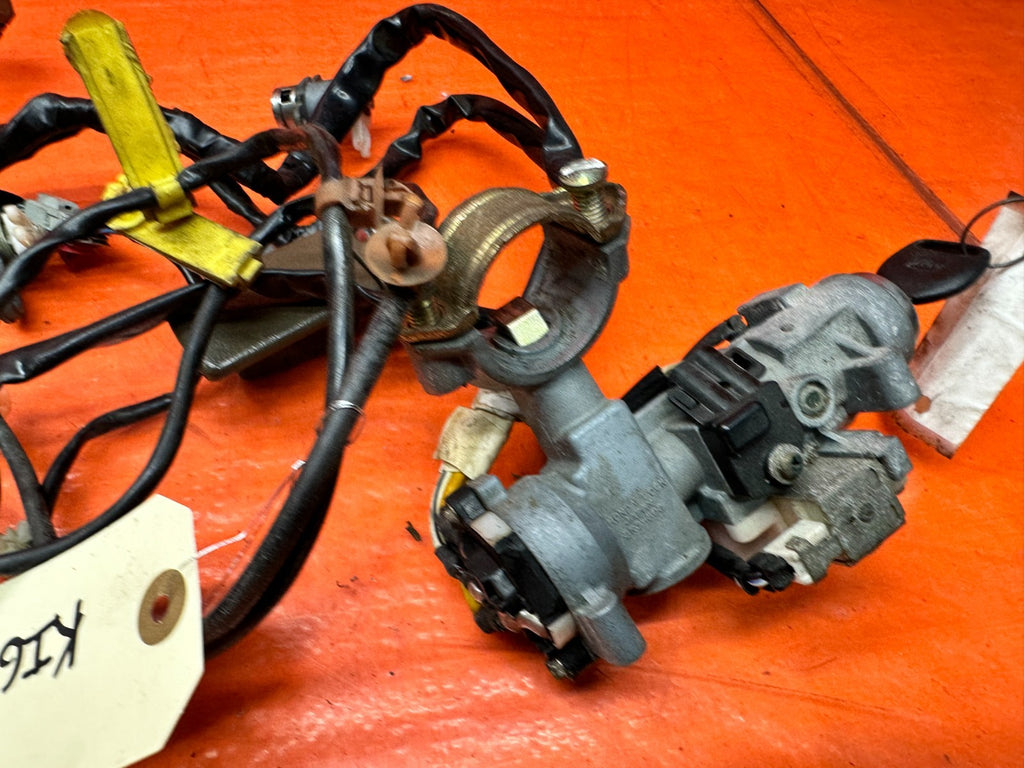 94-01 ACURA INTEGRA 4D AUTO IGNITION SWITCH KEY CYLINDER SET ALL LOCKS OEM #3416