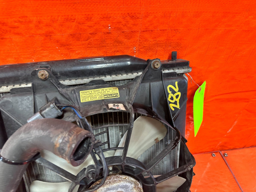06 11 HONDA CIVIC SI   K20Z3 6 SPEED MANUAL RADIATOR ASSEMBLY   OEM FACTORY #2829