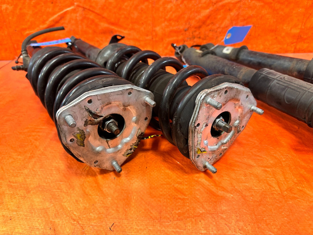 09 15 INFINITI G37 Q60 CONV FRONT REAR SHOCKS STRUTS SPRINGS SUSPENSION #32910