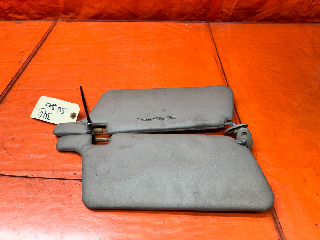 94-01 ACURA INTEGRA INTERIOR SUN VISORS PAIR LEFT DRIVER RIGHT PASS OEM #3400
