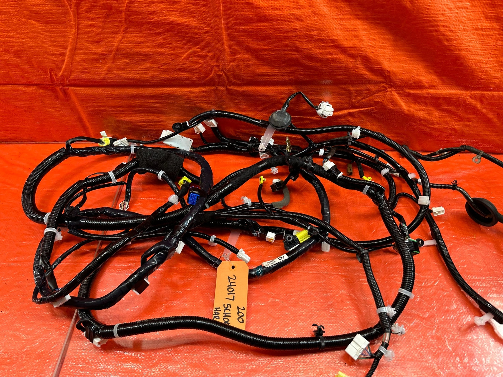 2018 18 INFINITI Q60 RED SPORT BODY WIRE HARNESS WIRING LOOM 24017 5CH0E OEM 2009
