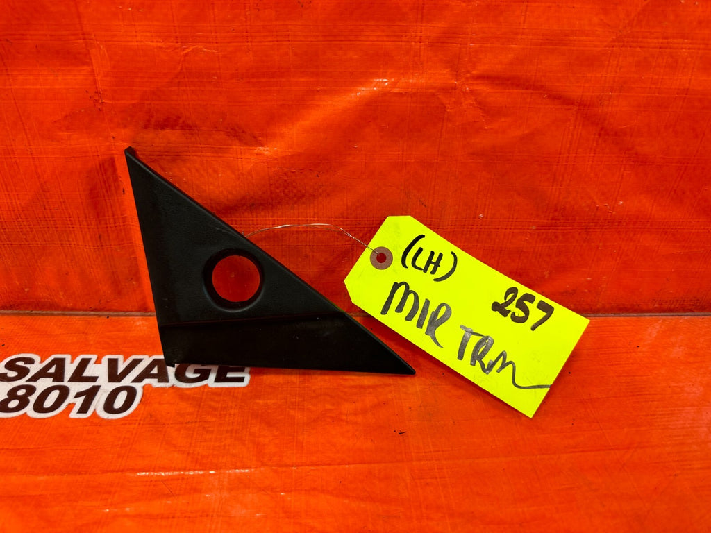 92 95 HONDA CIVIC DX   COUPE & HATCH   NON POWER LEFT MIRROR TRIM OEM 2570