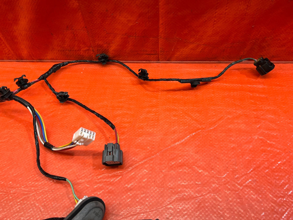 08 15 LANCER EVOLUTION X EVO 10 LEFT REAR DOOR WIRING HARNESS WIRE LOOM OEM #2175