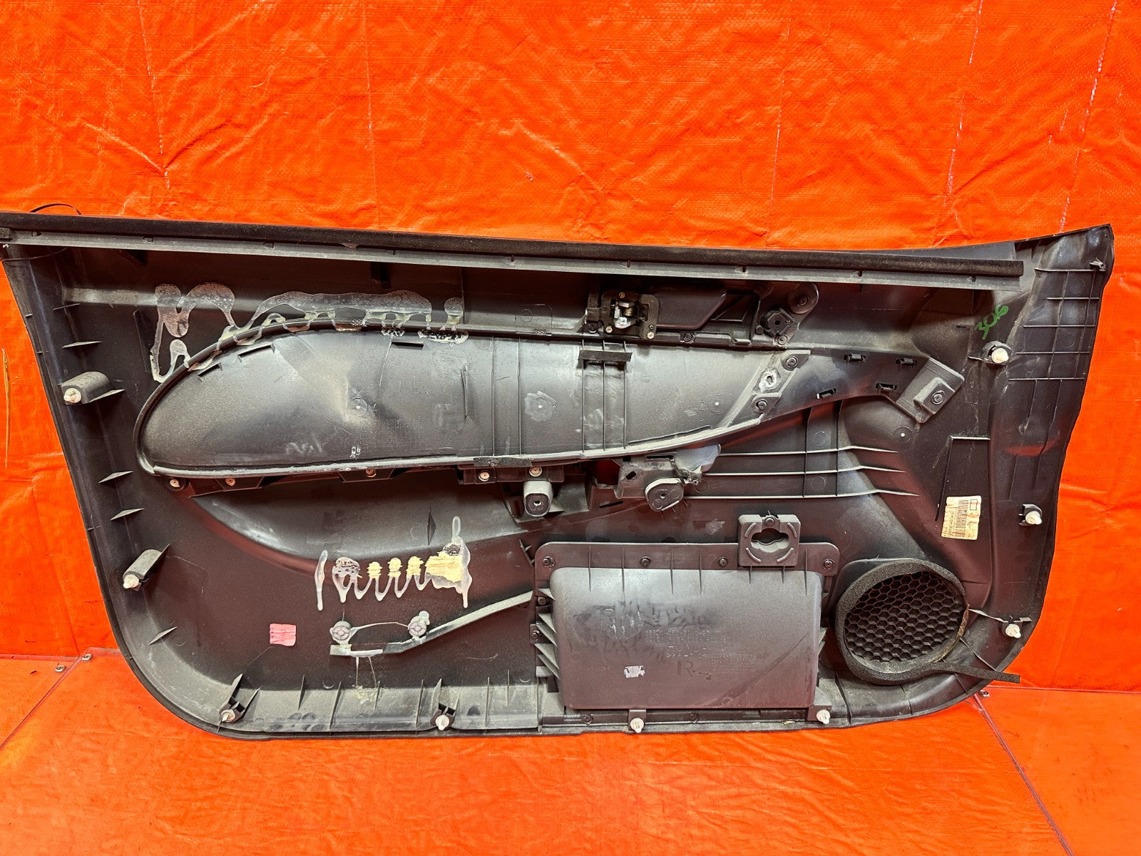 02 03 HONDA CIVIC SI EP3 HATCHBACK PASSENGER RIGHT DOOR PANEL CARD LINER OEM 30612