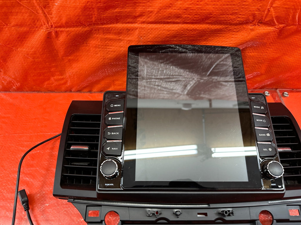 08 15 LANCER EVOLUTION X EVO 10 INFOTAINMENT RADIO RECEIVER TOUCHSCREEN NAVI 21411