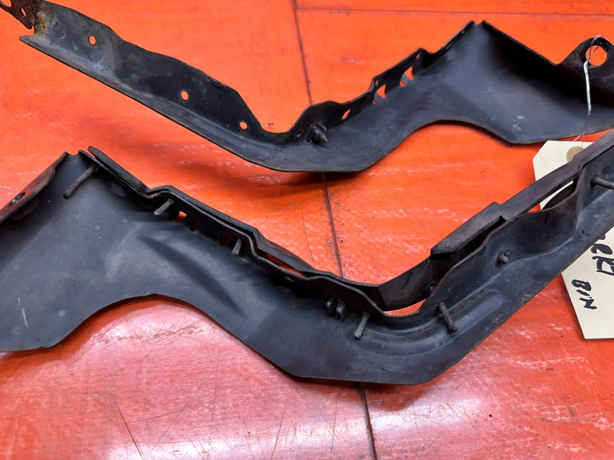 94-01 ACURA INTEGRA FRONT BUMPER MOUNTING BRACKETS PAIR LEFT DRIVER RIGHT OEM #37