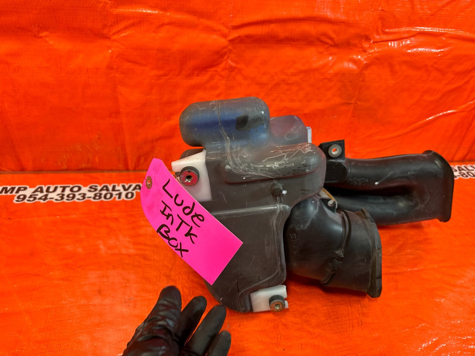 92 96 HONDA PRELUDE   FACTORY AIR INTAKE RESONATOR CHAMBER   OEM FACTORY8