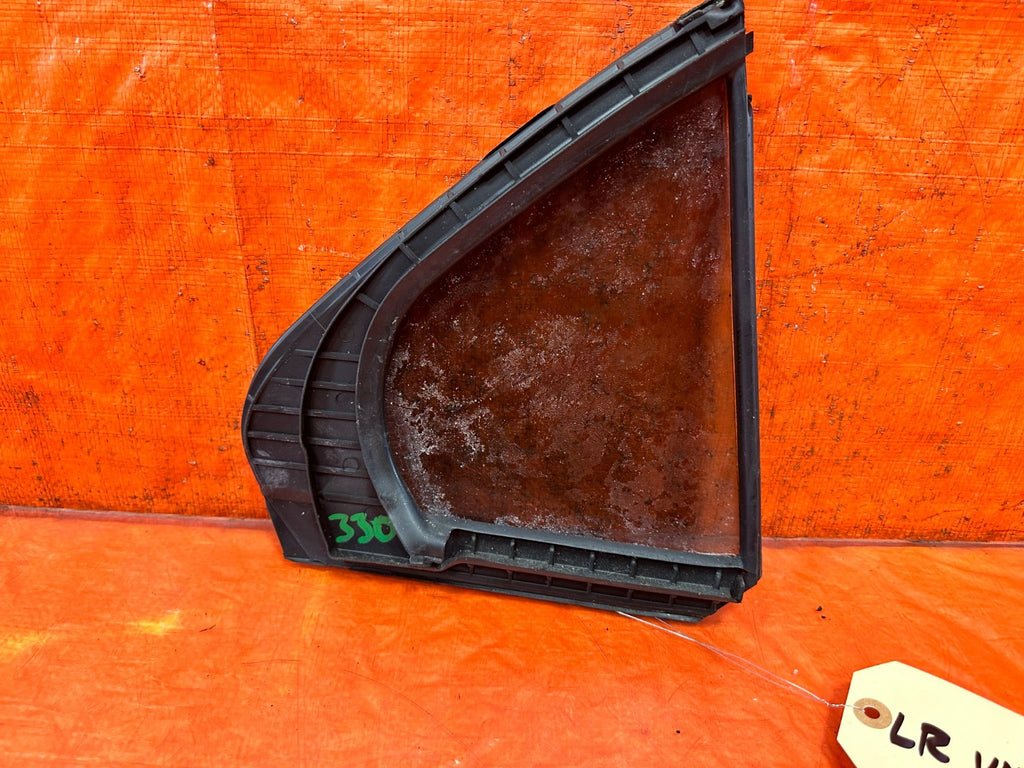 04 08 ACURA TSX LEFT DRIVER REAR DOOR QUARTER VENT GLASS OEM #3306