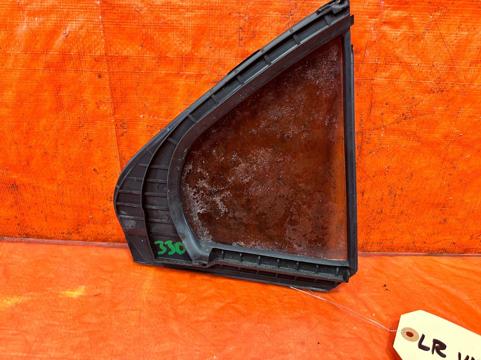 04 08 ACURA TSX LEFT DRIVER REAR DOOR QUARTER VENT GLASS OEM #3306