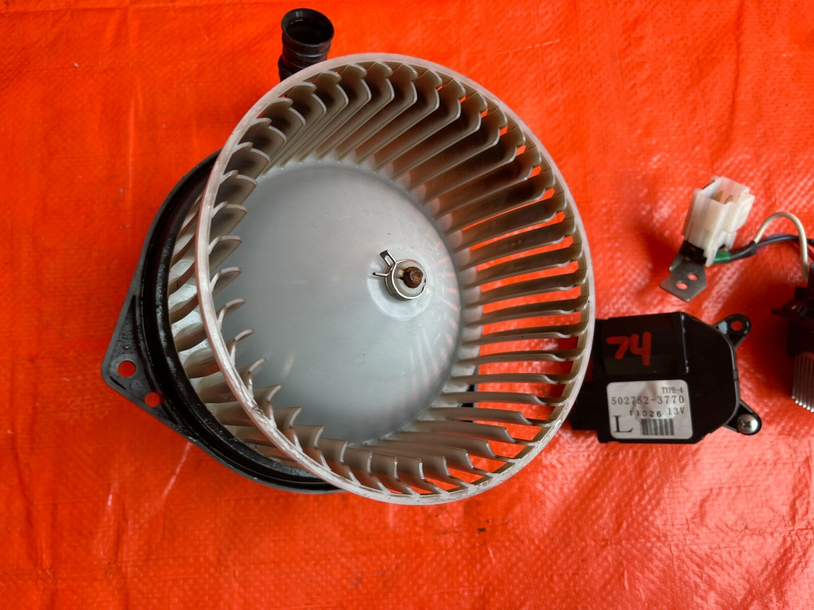 BLOWER MOTOR AND RESISTOR KIT   08 14 SUBARU WRX STI SEDAN AND WAGON OEM #747
