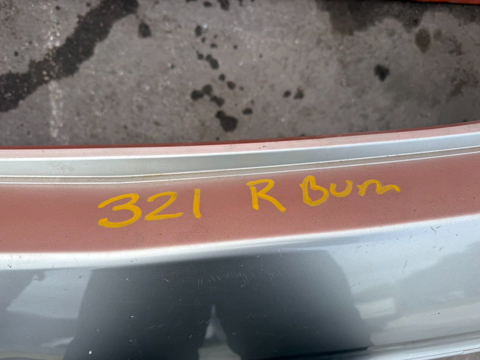 09 14 ACURA TSX   REAR BUMPER COVER WITH REFLECTORS   OEM FACTORY OE 3219