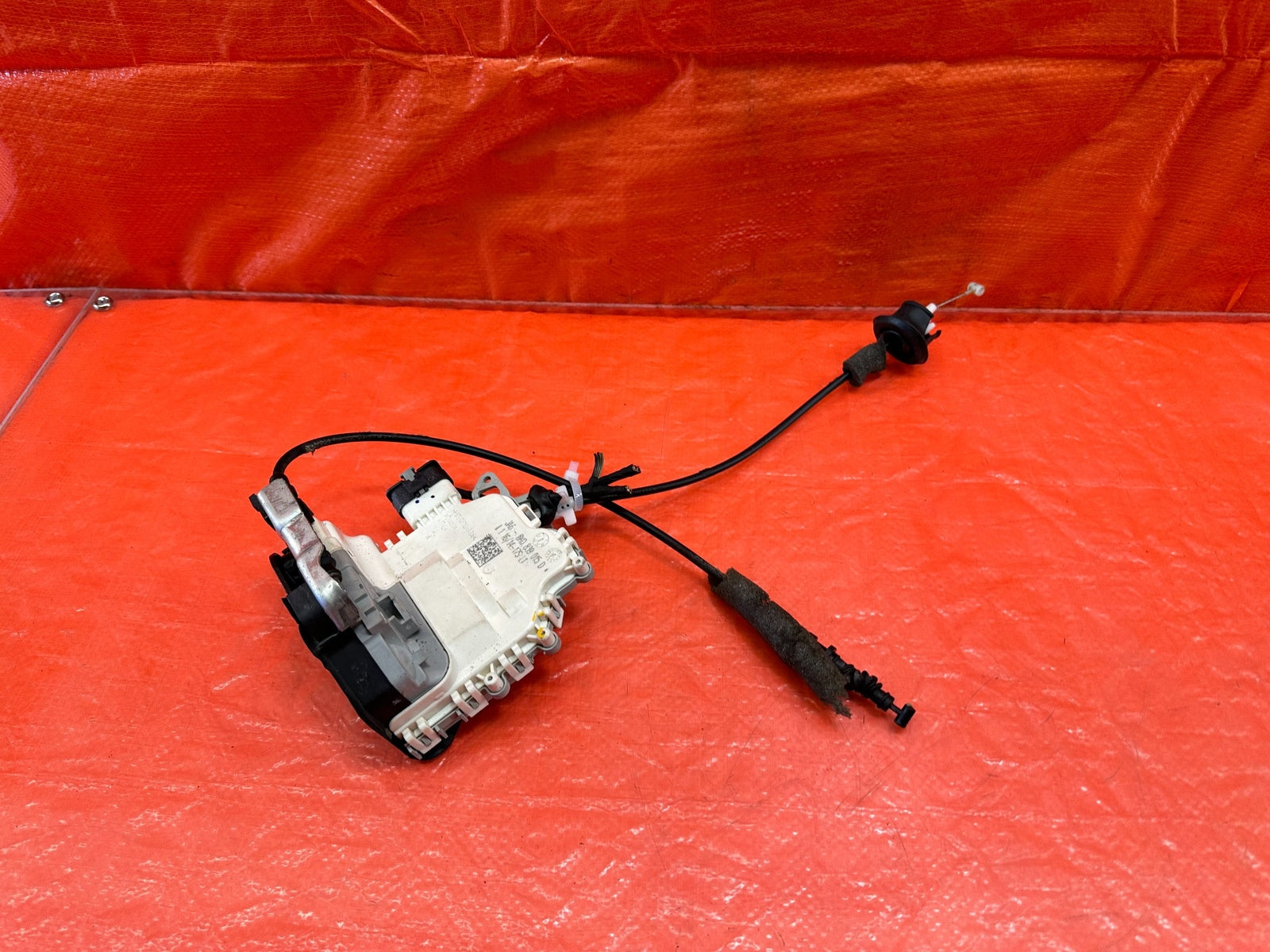 10 16 PORSCHE PANAMERA   DRIVER LEFT REAR   DOOR LOCK ACTUATOR   OEM FACTORY #658