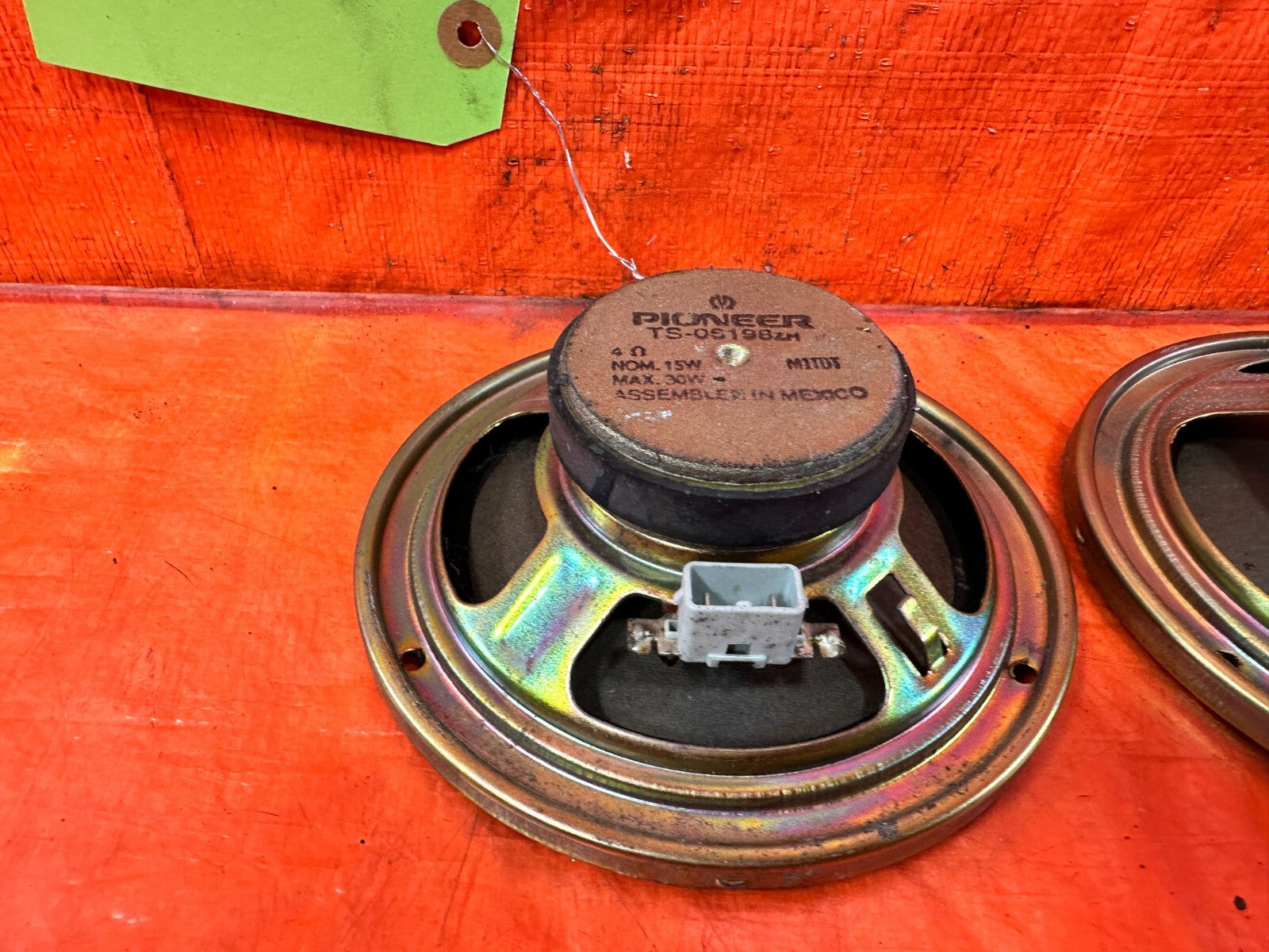96 00 HONDA CIVIC   PIONEER BRAND   LEFT AND RIGHT TS 06198   SPEAKERS OEM 2973