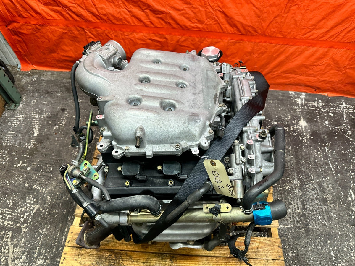 03-06 NISSAN 350Z 3.5L VQ35DE ENGINE MOTOR LONG BLOCK ASSEMBLY RWD OEM #34613