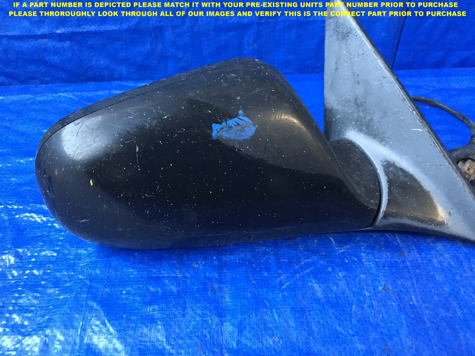 OEM 1990 1991 1992 1993 ACURA INTEGRA SEDAN PASSENGER RIGHT SIDE VIEW MIRROR ,1
