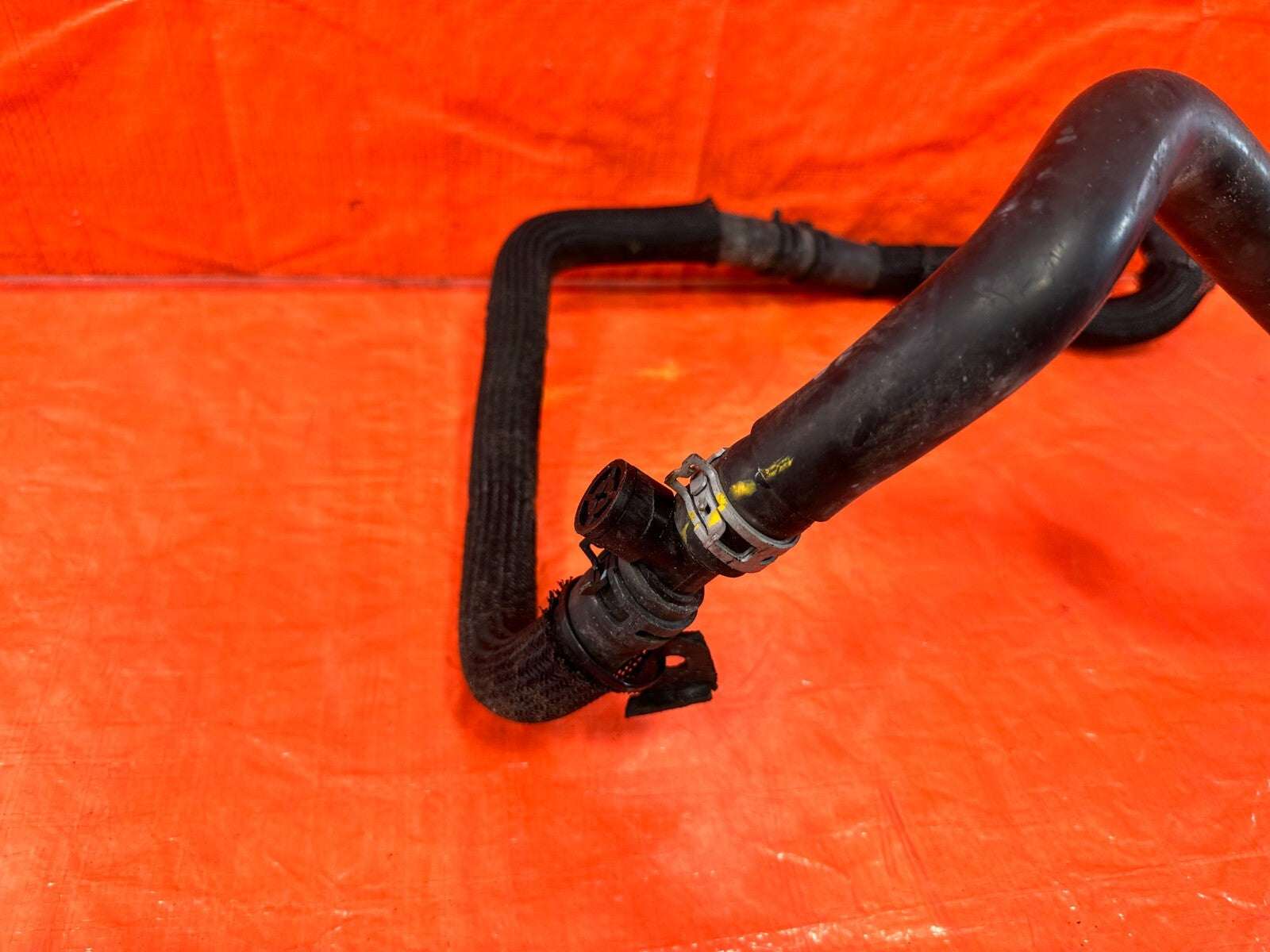 16 20 INFINITI Q50   RED SPORT 400   WATER PUMP LINES COOLANT PASSAGE   OEM #2885