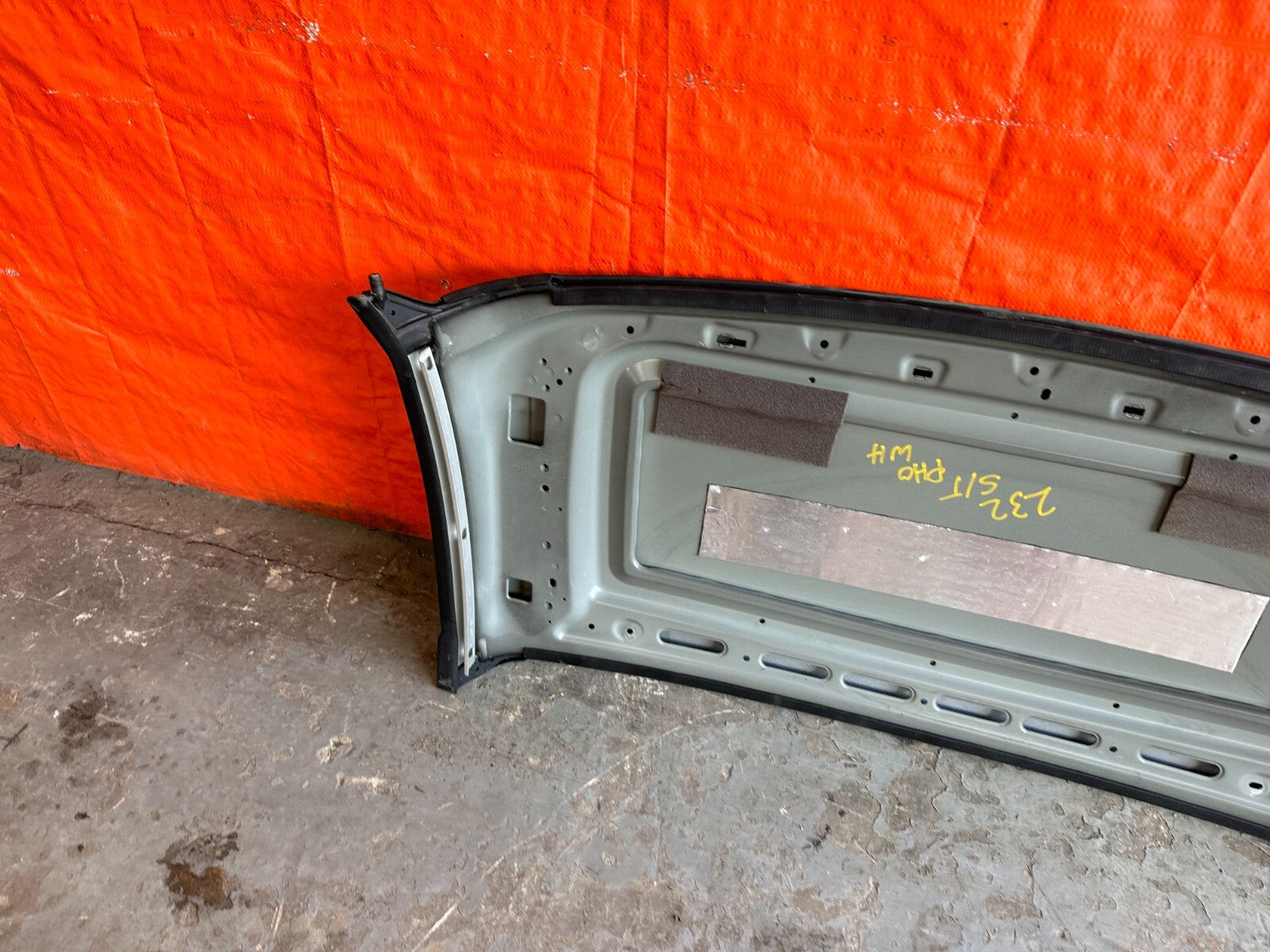 09 15 INFINITI G37 CONVERTIBLE TOP   REAR PORTION OF THE TOP   OEM FACTORY #23211