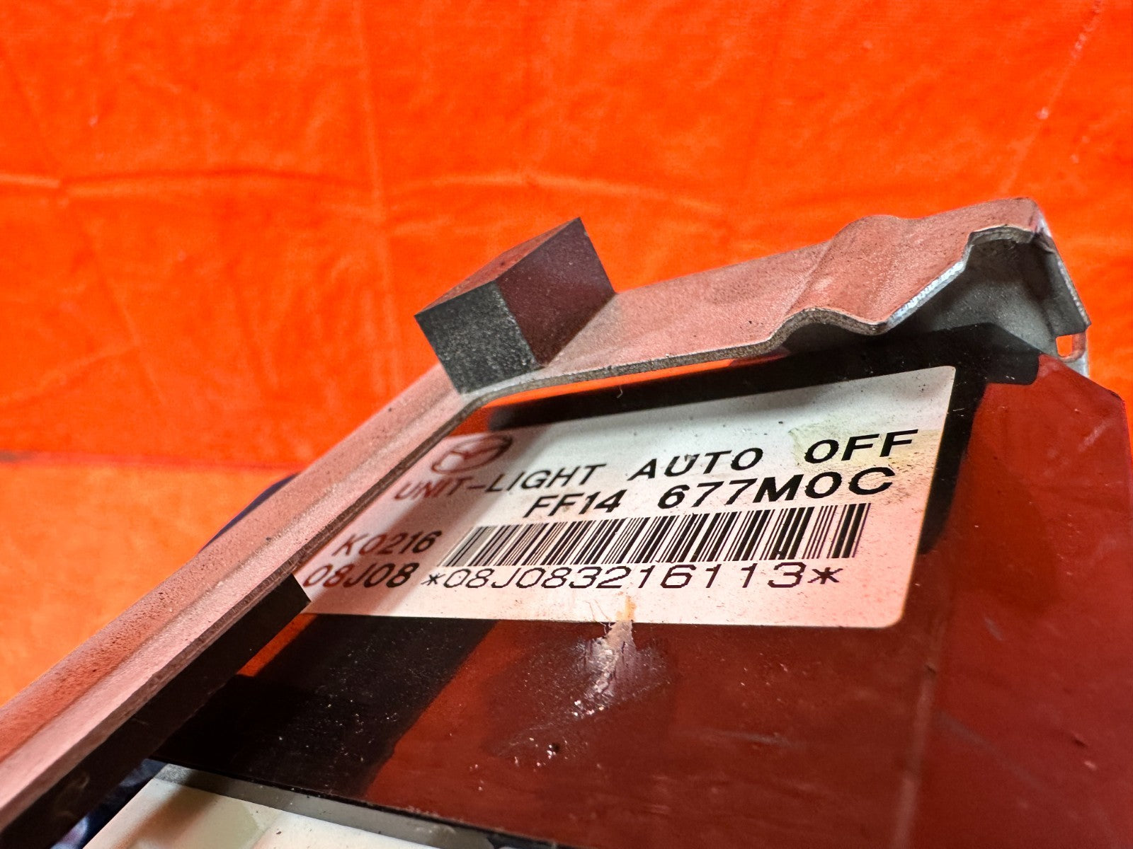 09 11 MAZDA RX8 RX 8   UNIT LIGHT AUTO OFF   FF14 677M0C   OEM #3032