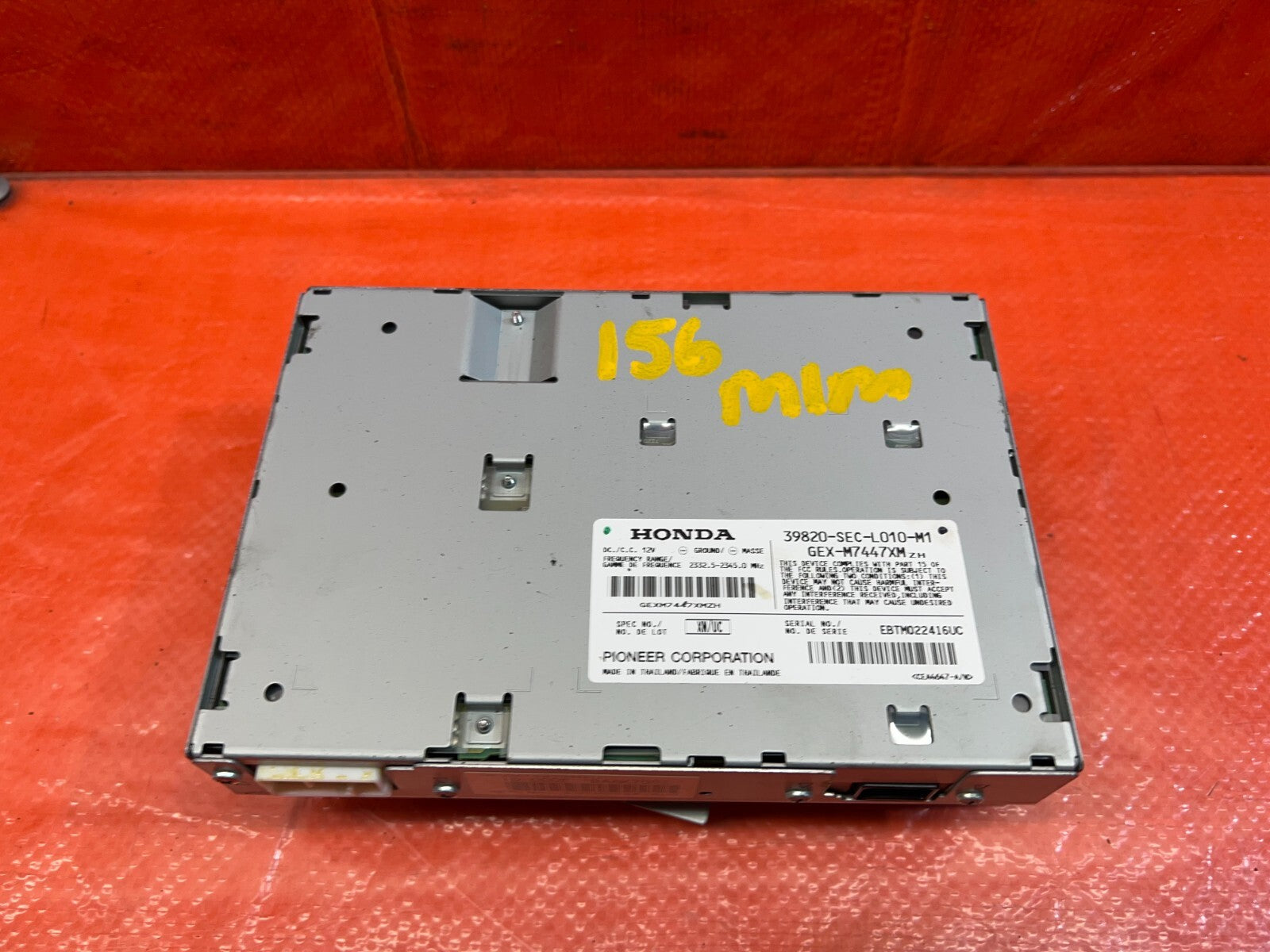 2005 05 ACURA TSX   XM RADIO RECEIVER MODULE COMPUTER   OEM FACTORY #1564