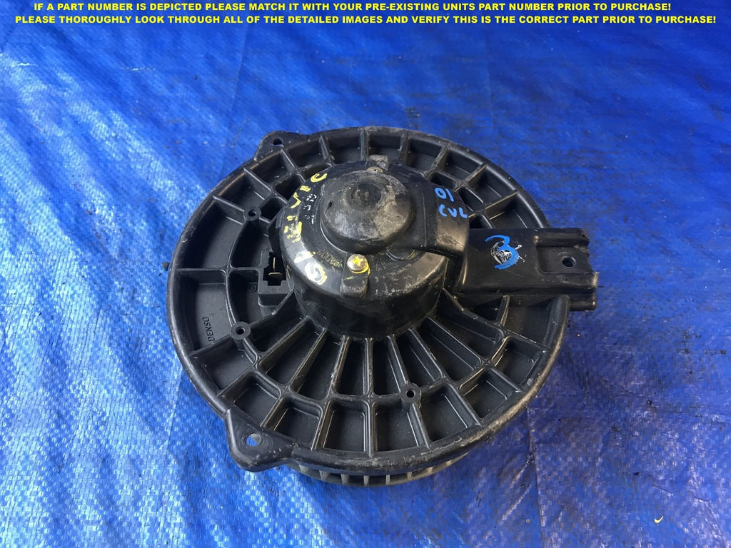 OEM 2001 2002 2003 2004 2005 HONDA CIVIC AC BLOWER MOTOR FAN **           0