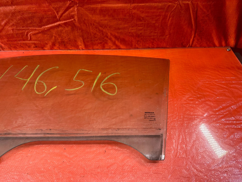 06 11 HONDA CIVIC   2D COUPE   DRIVER LEFT WINDOW GLASS   OEM FACTORY OE #2371