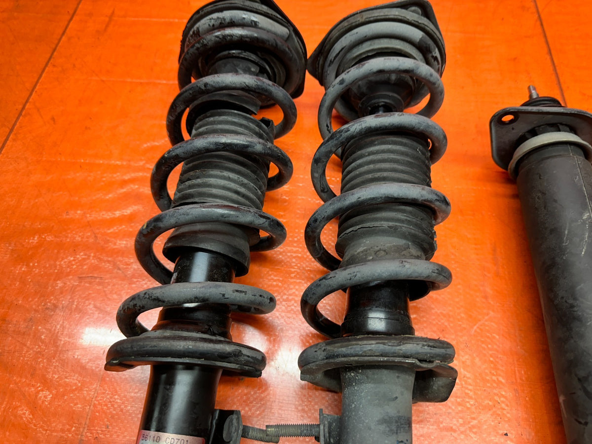 03-08 NISSAN 350Z FRONT SHOCKS SPRINGS STRUTS AND REAR SHOCKS SET OEM #3468