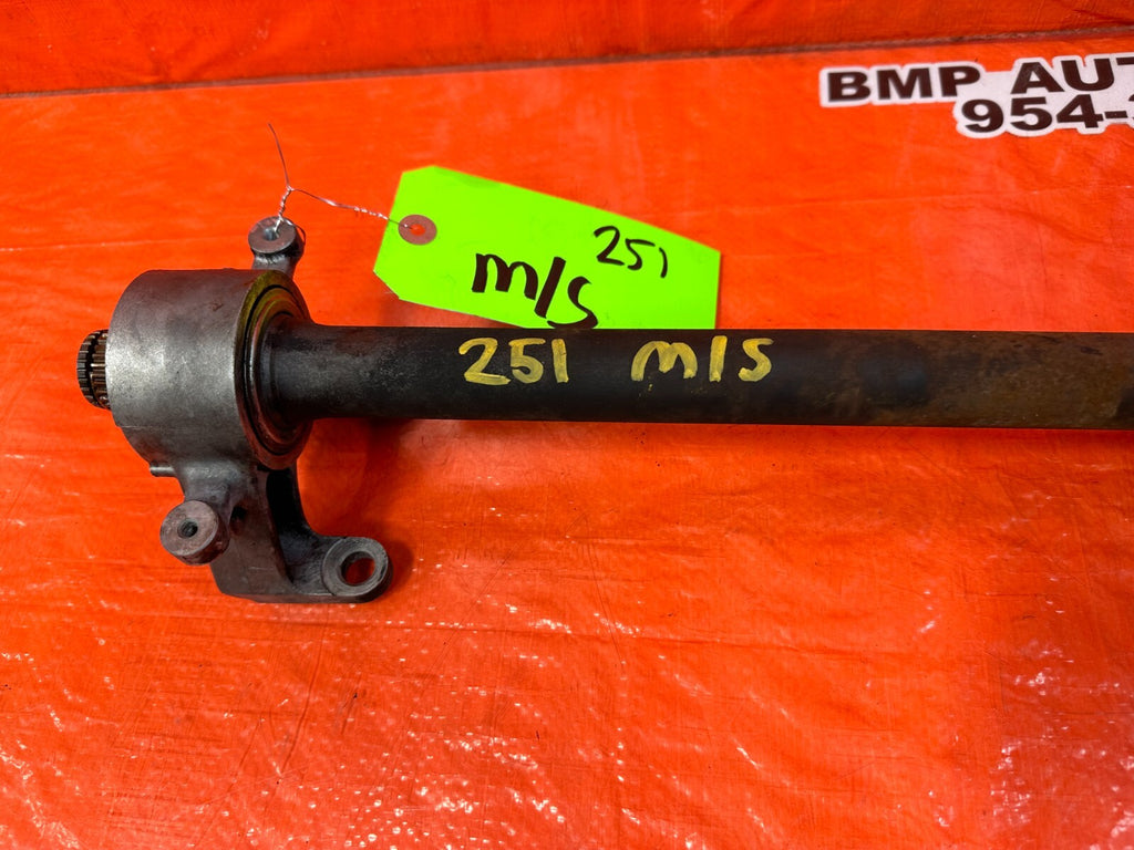 08 12 HONDA ACCORD 2.4L   AUTOMATIC   INTERMEDIATE MID HALF JACK SHAFT OEM #2514