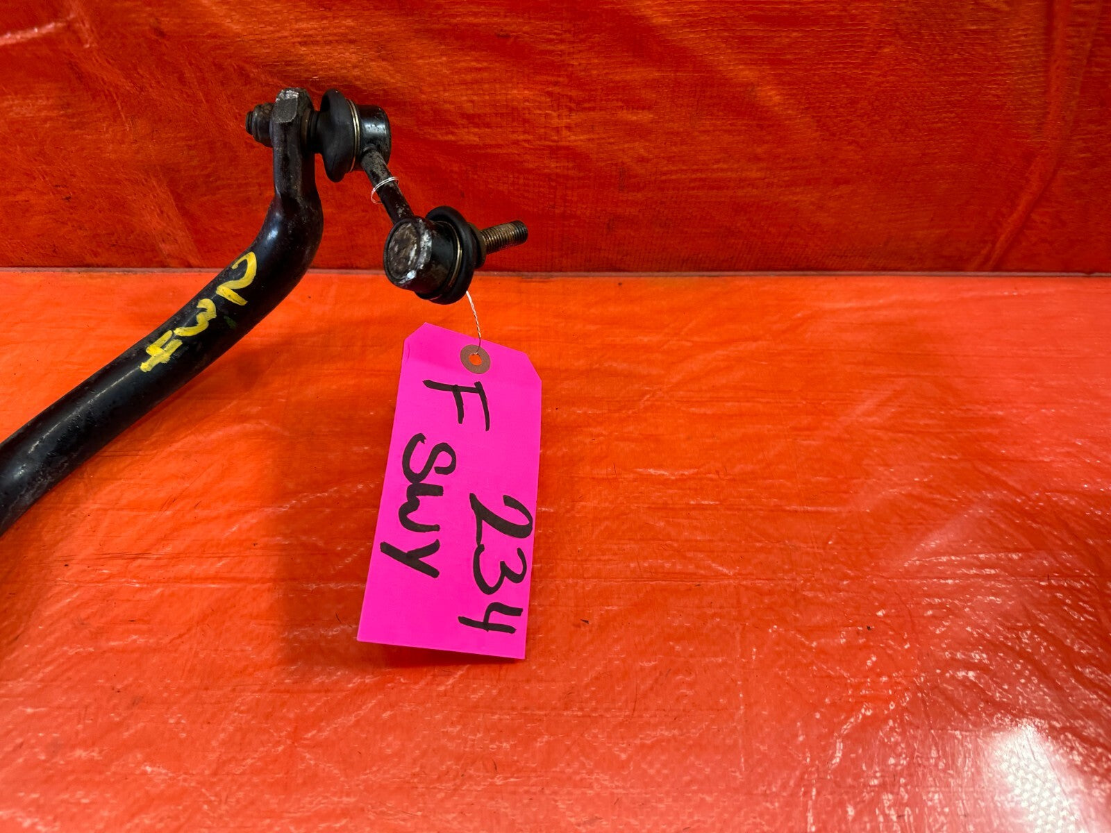 04 06 ACURA TL W/ MANUAL TRANS 27.2MM HOLLOW FRONT SWAY ANTI ROLL STABILIZER BAR1