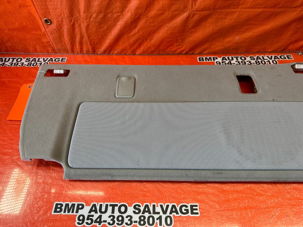 07 09 LEXUS ES350   REAR SPEAKER COVER TRAY LINER TRIM LIGHT GRAY COLOR OEM 2448