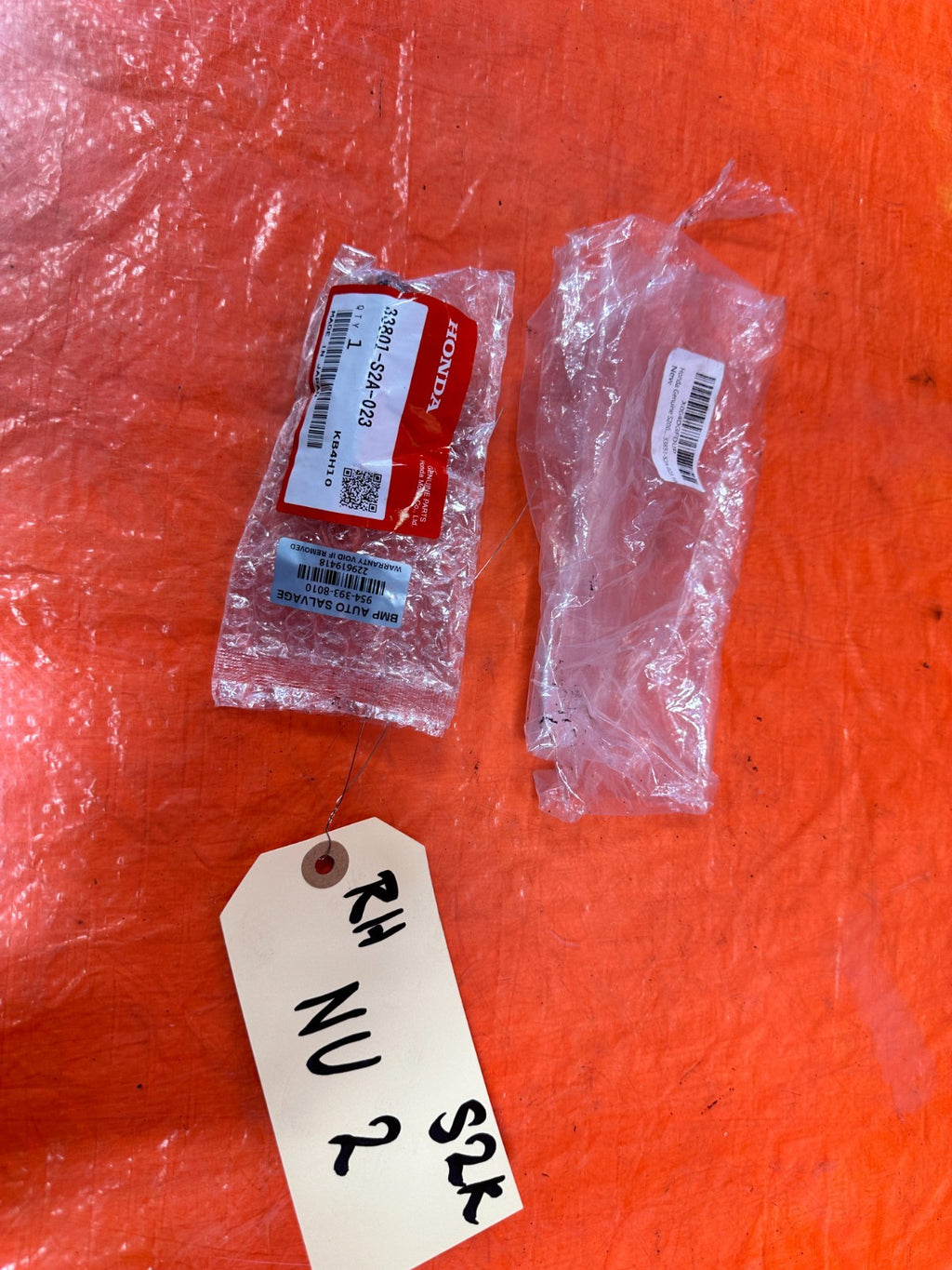 00 09 HONDA S2000   CLUB RACER CR   CLEAR SIDE MARKER   RIGHT SIDE   OEM #S2K4