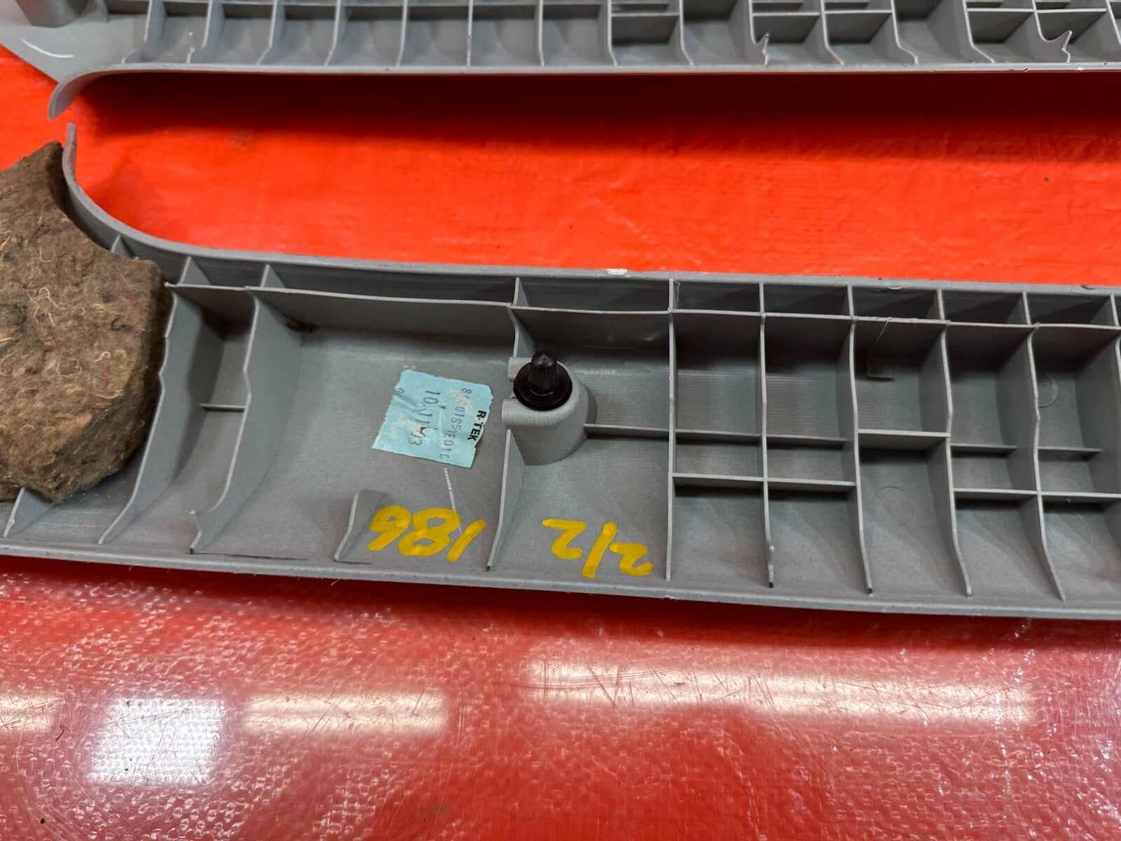 04 05 HONDA CIVIC SI EP3 HATCHBACK   A PILLAR TRIM LEFT RIGHT A PILLARS OEM #18613