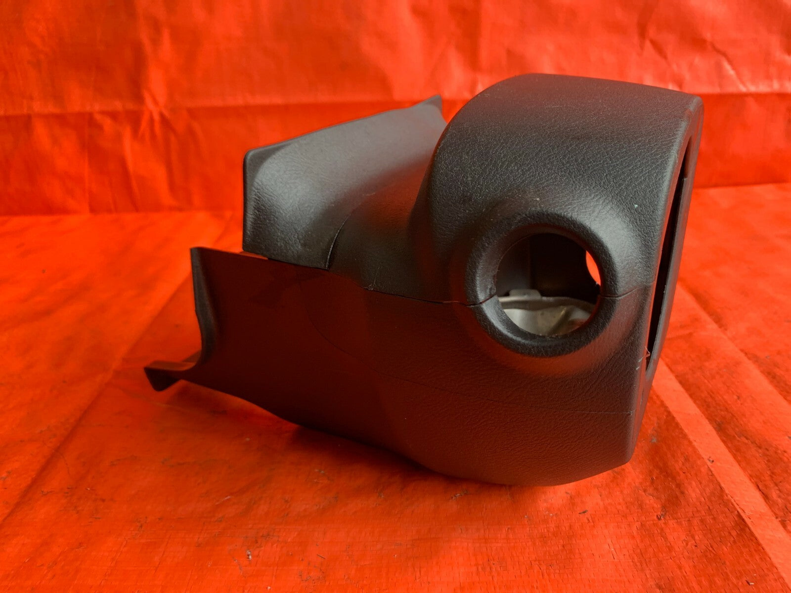 OEM 2008 08 HONDA CIVIC SI COUPE   KEY IGNITION STEERING COLUMN COVER BLACK TRIM4