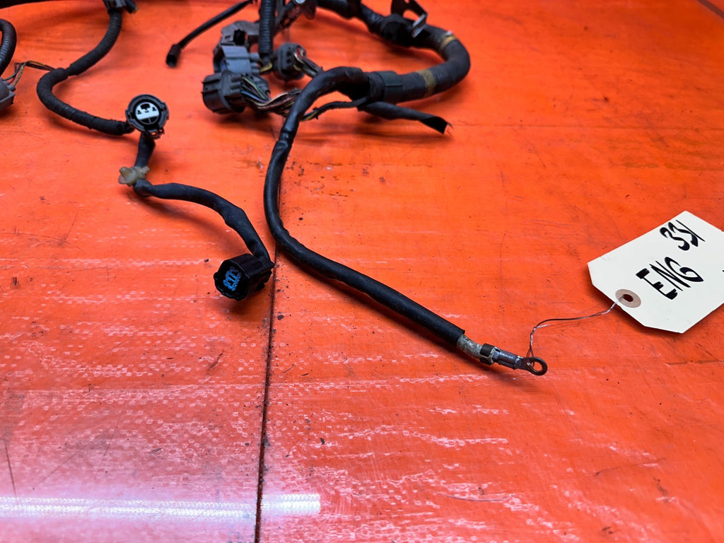 98 01 ACURA INTEGRA 1.8L LS NON VTEC B18B1 MANUAL ENGINE HARNESS OEM #3319