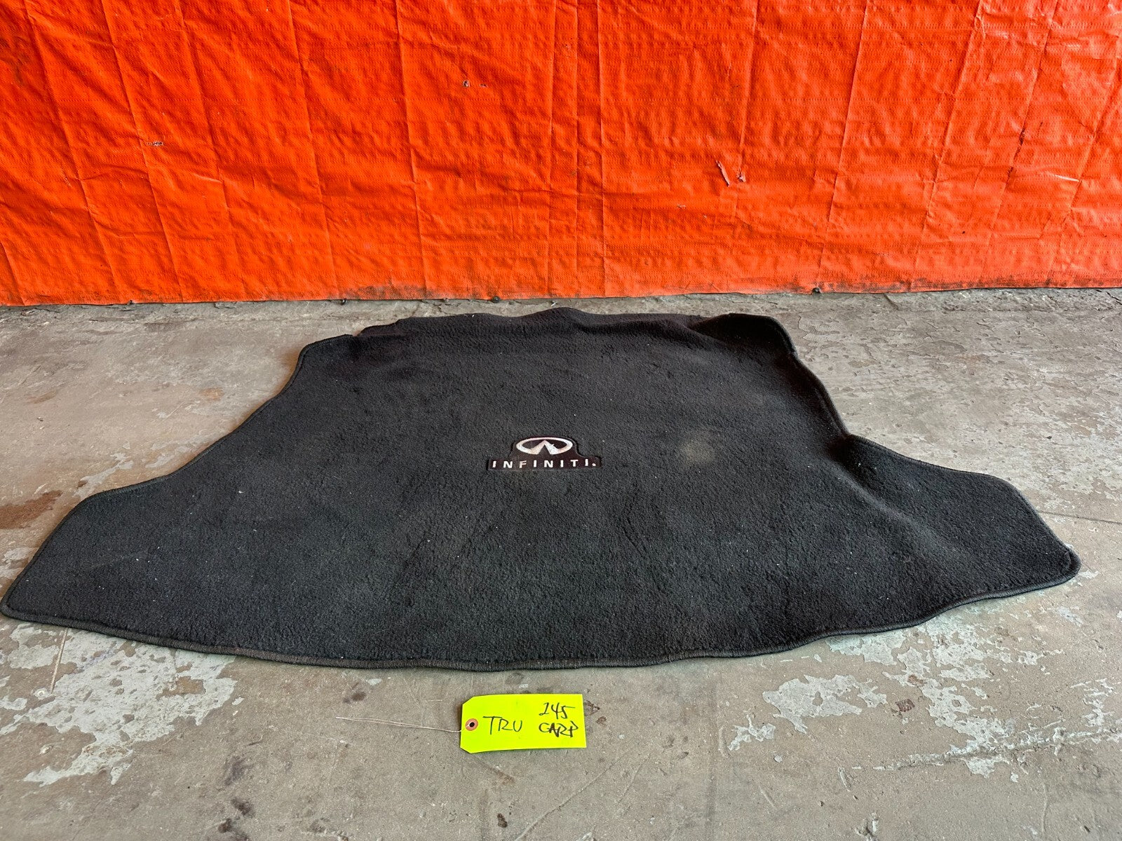 08 15 INFINITI G37 & Q60    2D COUPE   TRUNK CARPET LINER LINING OEM #24510