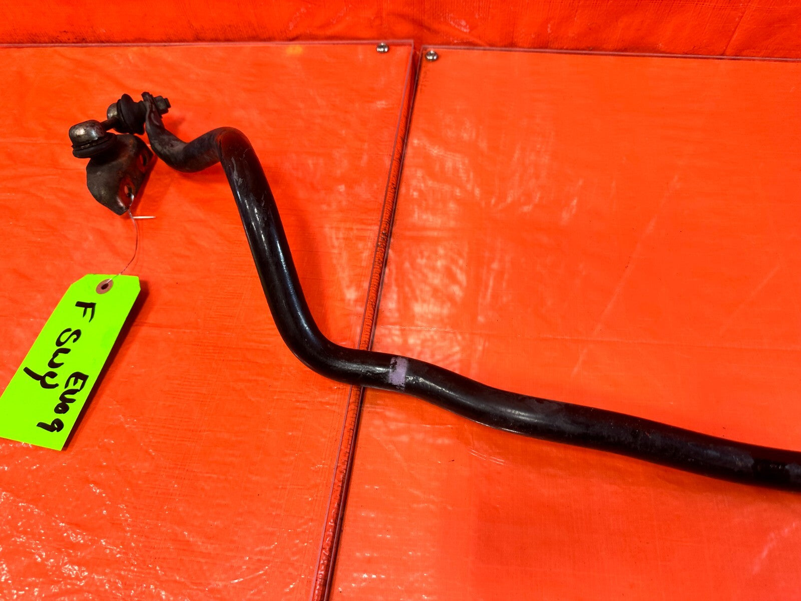03 06 LANCER EVOLUTION VIII 8 EVO IX 9 FRONT SWAY BAR STABILIZER BAR   OEM EVO98