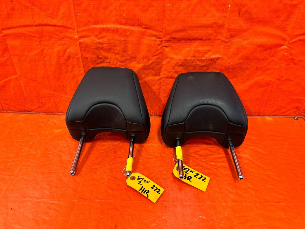 13 20 SUBARU BRZ   FRONT SEAT HEAD REST SET LEFT AND RIGHT  LEATHER   OEM #2920