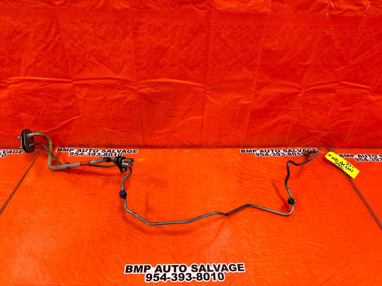 08 12 HONDA ACCORD SEDAN 2.4L   FROM THE FIREWALL AC LINE HOSE PIPE   OEM #2510