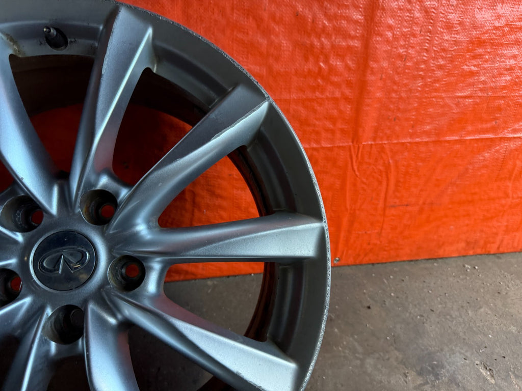 08-15 INFINITI G37 Q60 - 10 SPOKE - 18 INCH - FRONT WHEEL RIM - OEM #310-23