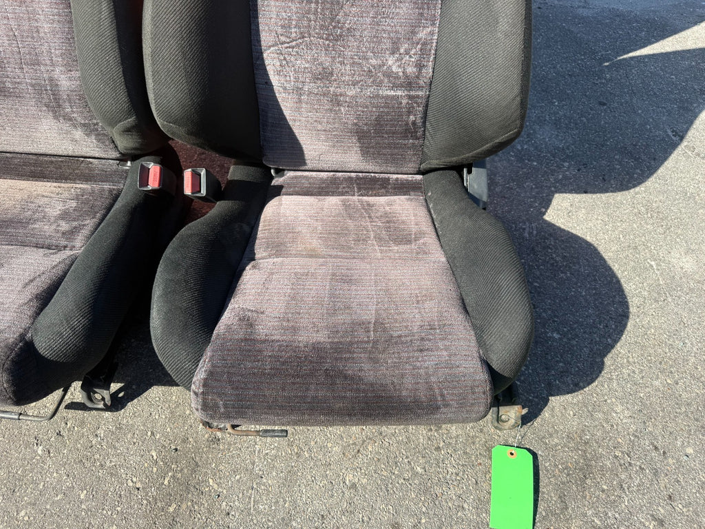 88 91  HONDA CIVIC EF HATCHBACK SI FRONT & REAR SEATS   OEM FACTORY GENUINE 3255
